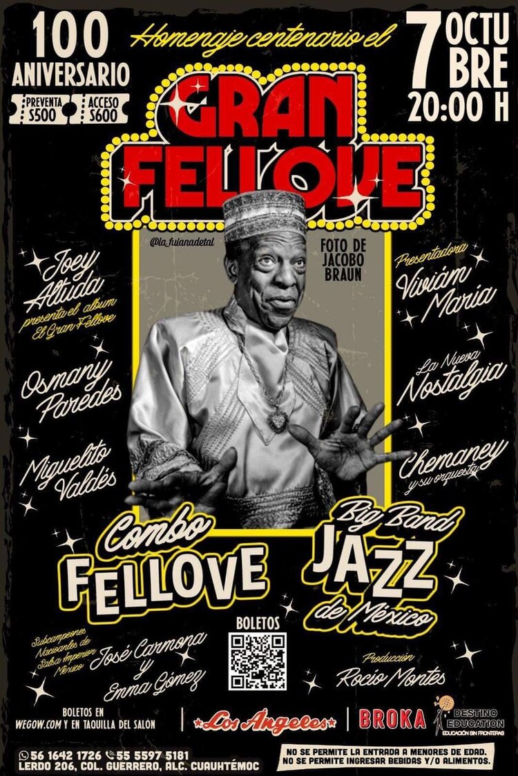 Concierto Bailable Homenaje Centenario Fellove.