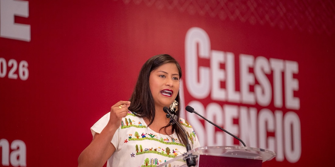La senadora Celeste Ascencio
