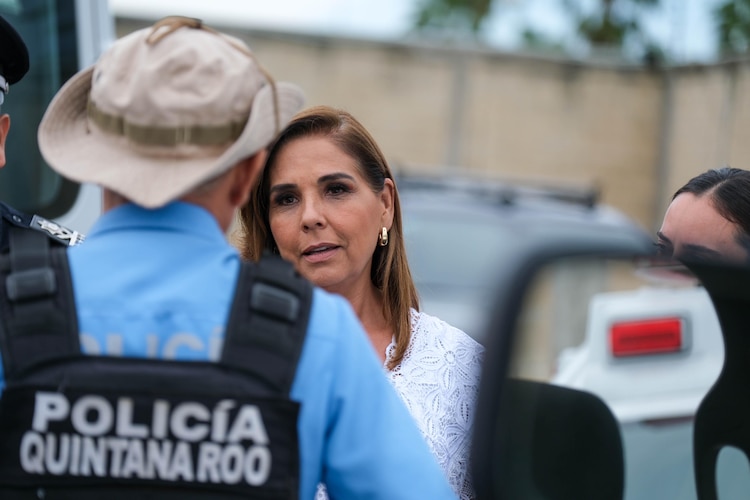 La gobernadora de Quintana Roo, Mara Lezama.
