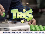 Resultados del Tris de hoy 23 de enero del 2026.