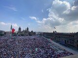 Zócalo de la Ciudad de México.
