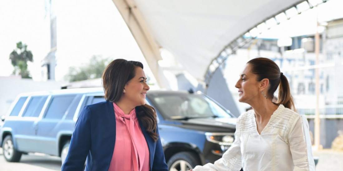 Tere Jiménez, gobernadora de Aguascalientes, acompañó a la Presidenta Claudia Sheinbaum, en la presentación de su Primer Informe de Actividades, que llevó a cabo en la entidad