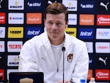 Esteban Solari en su presentación como DT de Pumas