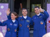 Esta es la nueva tripulación que viaja a la Estación Espacial Internacional; uno de ellos romperá un récord