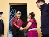 CLARA Brugada y Pablo Vázquez, ayer.