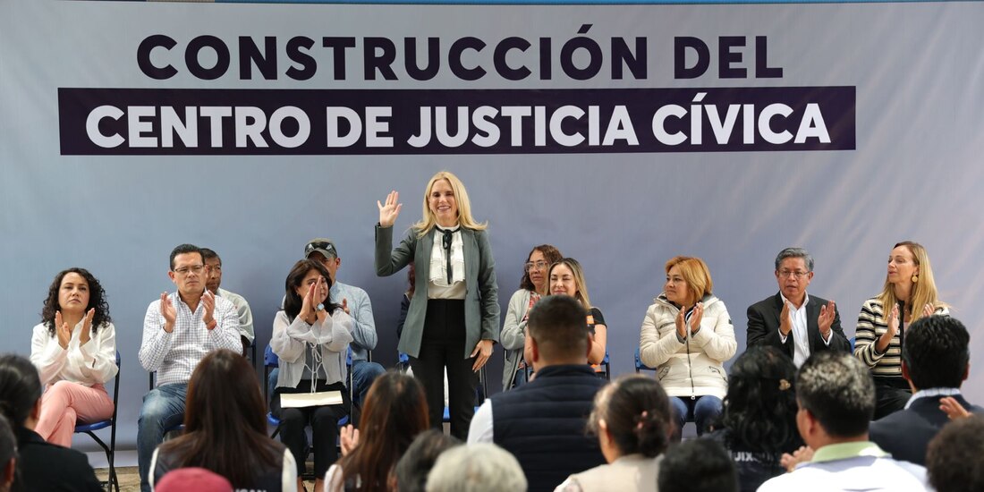 En Huixquilucan inicio la construcción del Centro de Justicia Cívica.