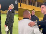 Cristiano Ronaldo y su emotivo reencuentro con sus excompañeros del Real Madrid