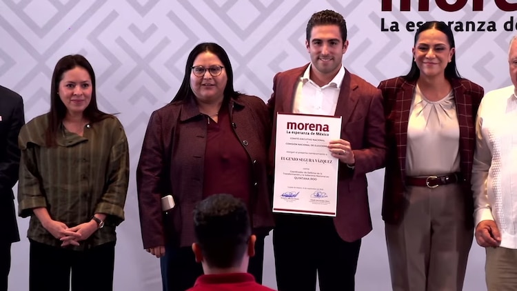 Gino Segura fue elegido por Morena como coordinador de la Defensa de la Transformación.