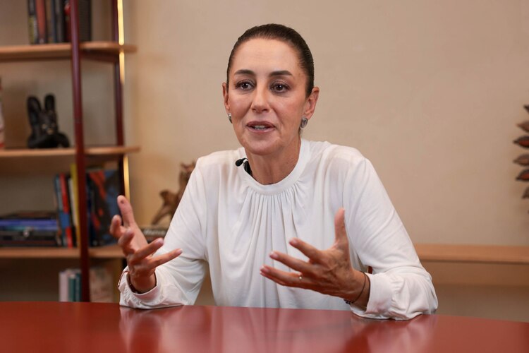 Claudia Sheinbum, primera Presidenta constitucional de México, el 5 de junio.