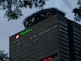 Torre de Pemex en la Ciudad de México.