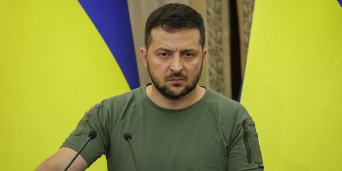 Volodimir Zelenski, presidente de Ucrania.