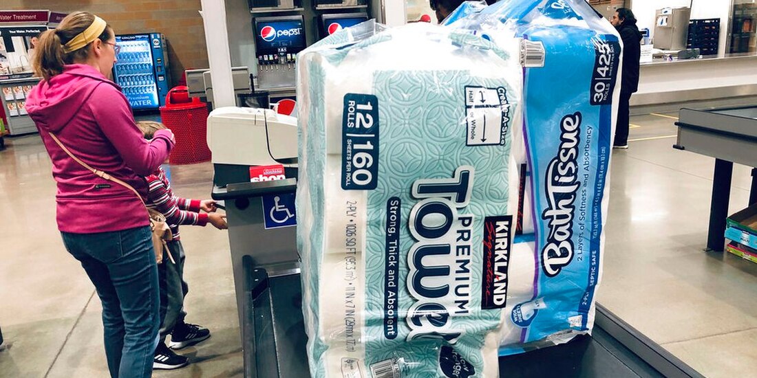 Un nuevo problema relacionado con la demanda de papel higiénico surgió en Estados Unidos