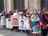 Familiares de los normalistas se reunieron con la Presidenta el pasado 27 de agosto.
