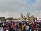 AMLO pronuncia discurso en el Zócalo tras marcha por la 4T; sigue el minuto a minuto