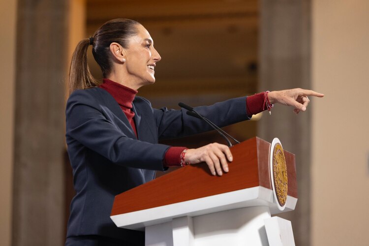 La Presidenta de México.