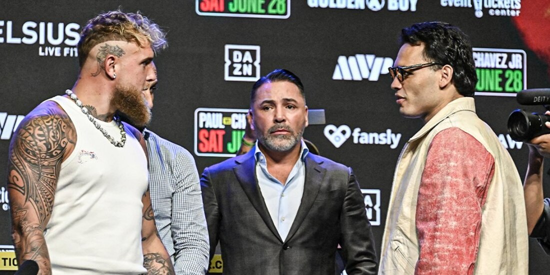Jake Paul se mide ante Julio César Chávez Jr. en boxeo