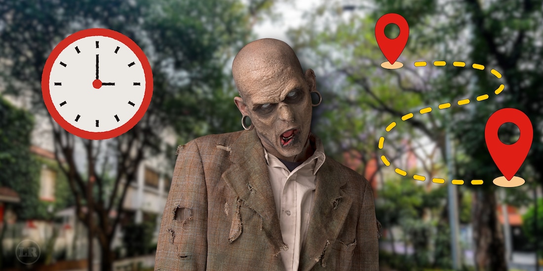Marcha Zombie en CDMX