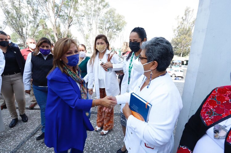 Lorena Cuéllar supervisa proceso de transformación a IMSS-Bienestar