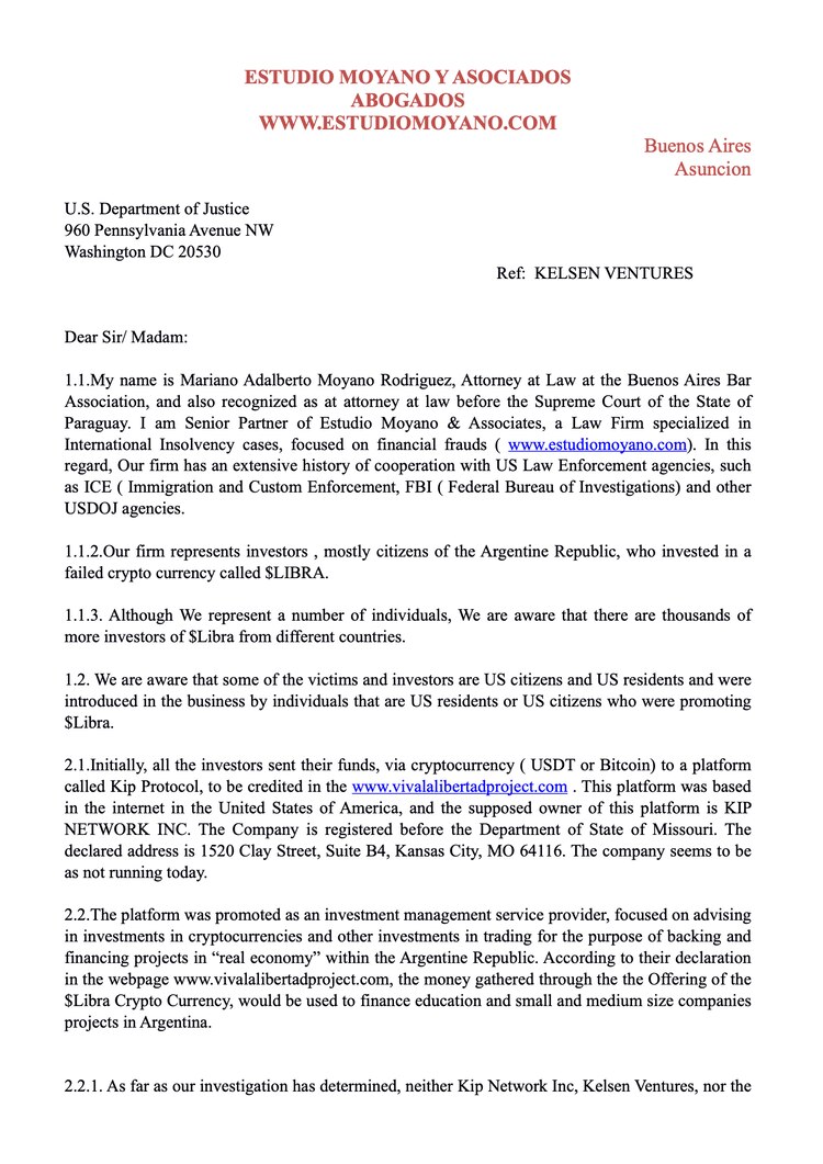 Indagan a Milei por fraude de criptomonedas