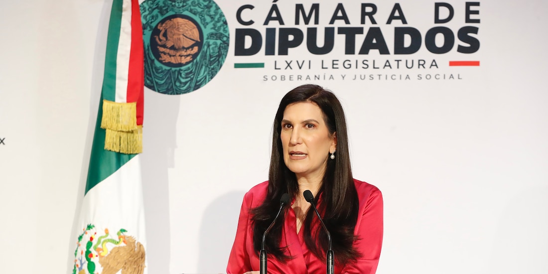 Kenia López Rabadán en imagen de archivo.