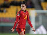 Jennifer Hermoso durante un partido de España en el Mundial Femenil celebrado en Australia y Nueva Zelanda.