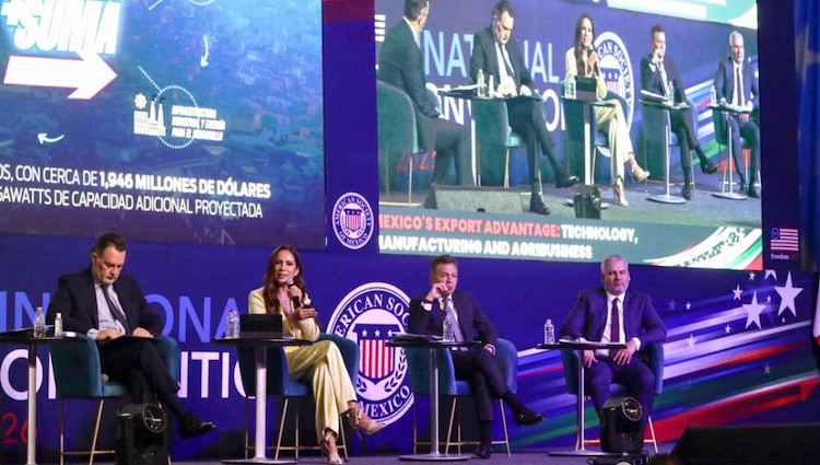La postura sobre la relación comercial bilateral fue presentada por la gobernadora Libia Dennise García Muñoz Ledo durante la Binational Convention 2026.