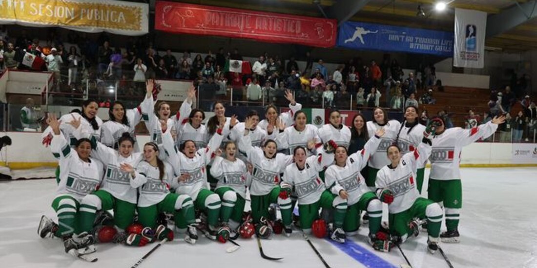 La Selección Mexicana de Hockey sobre Hielo Femenil disputa esta semana el Campeonato Mundial División II en la Ciudad de México.