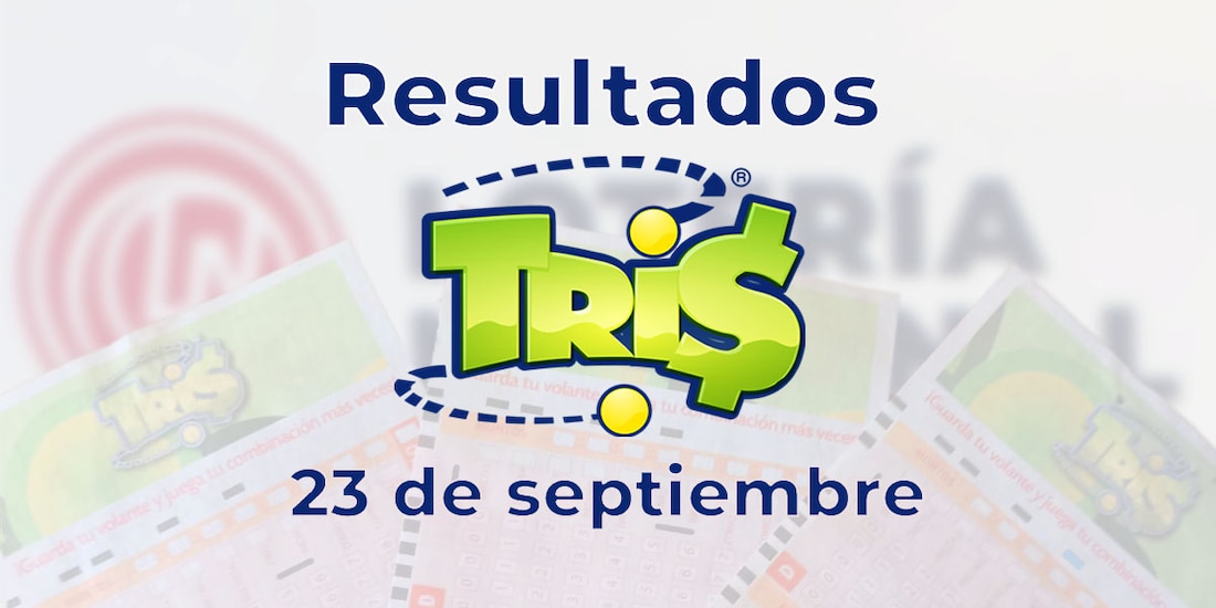 Resultados del Tris de hoy 23 de septiembre del 2025.