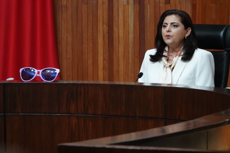 Mónica Soto, cuando se desempeñó como presidenta del TEPJF.