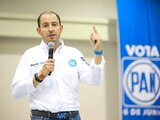 El dirigente nacional del PAN, Marko Cortés Mendoza, pidió que durante las investigaciones del accidente de la Línea 12 del Metro de la CDMX se les quite el fuero a Marcelo Ebrard y a Claudia Sheinbaum