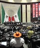 Aspecto de la Cámara de Diputados.