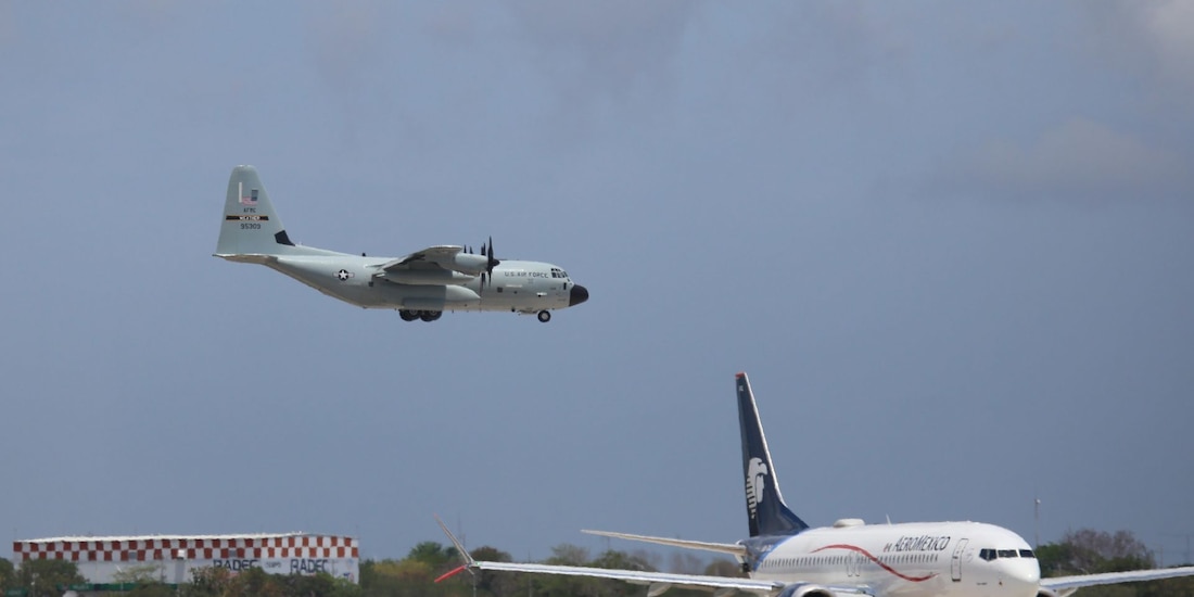 Aeronave de la Marina, en una fotografía ilustrativa.