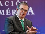 Marcelo Ebrard, secretario de Relaciones Exteriores.