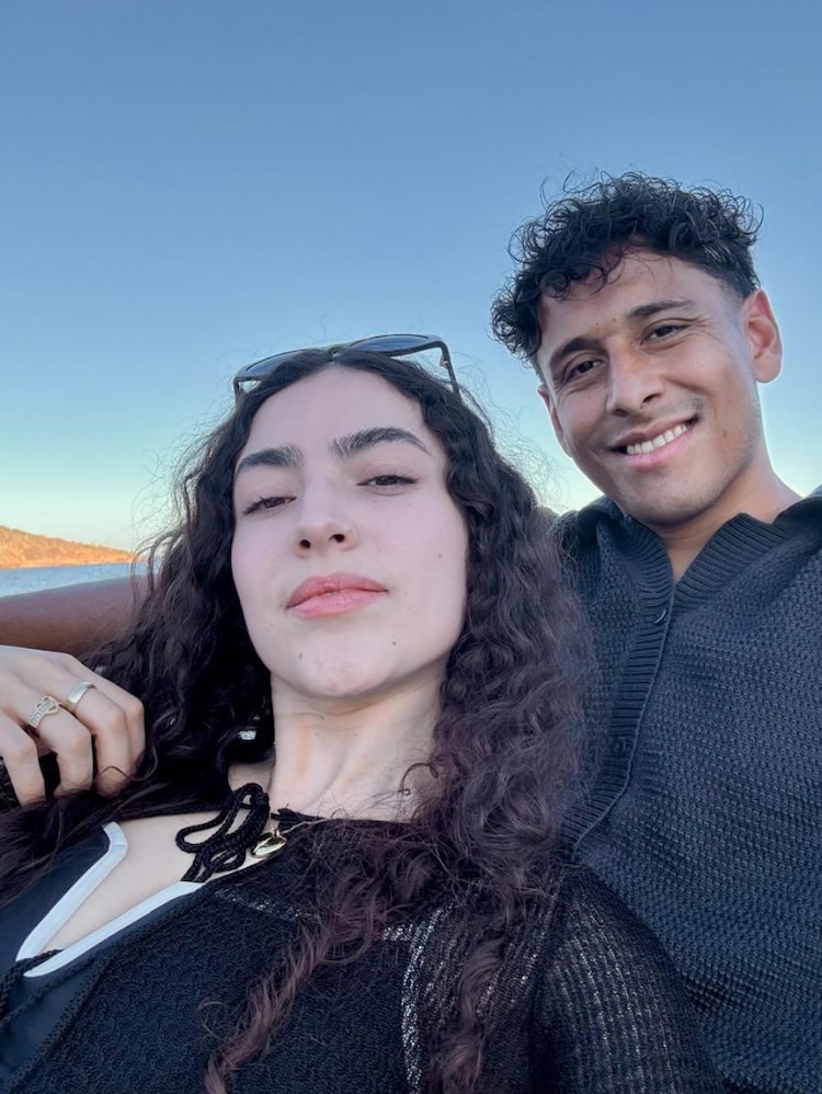 Luis Romo y su esposa María Fernanda