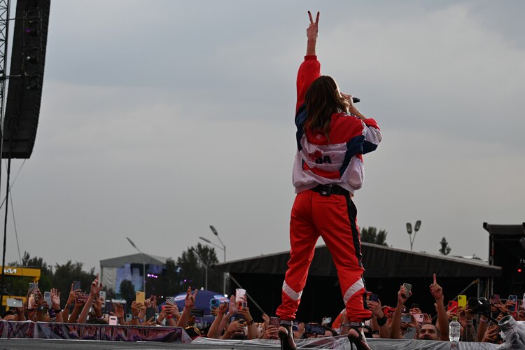 Melanie C en el Tecate Emblema