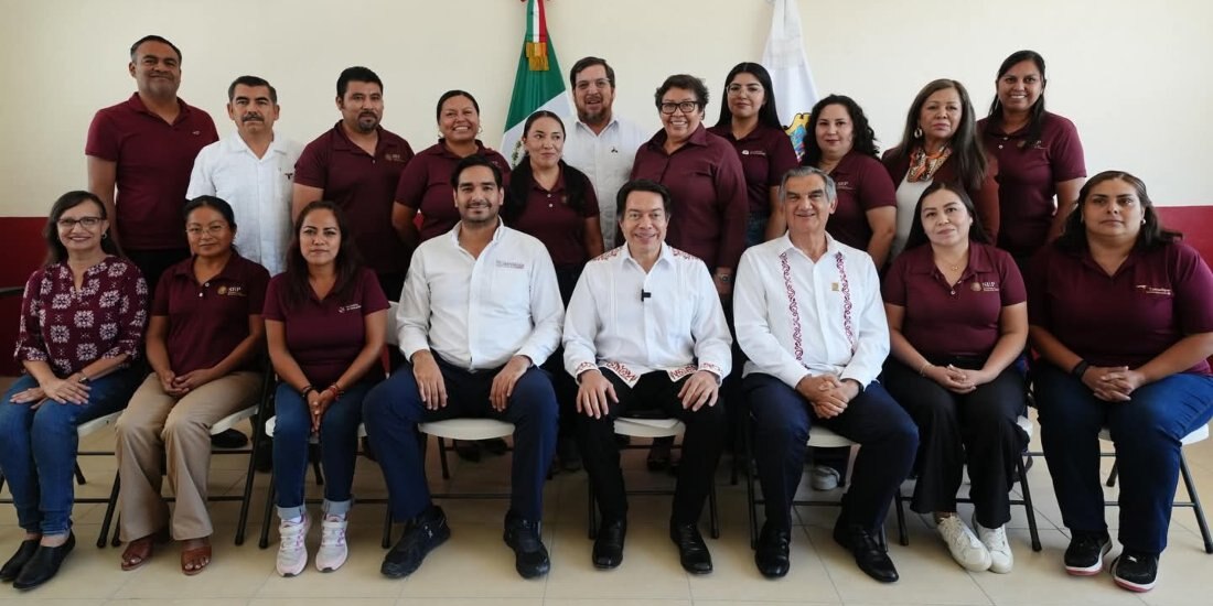 ‘Apoyos sin precedentes en educación recibe Tamaulipas’, destacan Américo Villarreal y Mario Delgado.