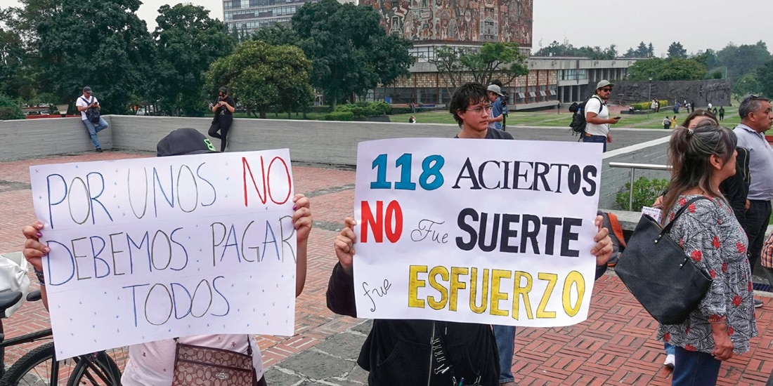 La UNAM carece de ley para anular exámenes, pero sí puede hacerlo