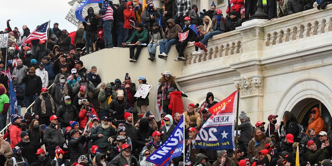 Políticos mexicanos condenaron las agresiones que se generaron en Estados Unidos por la toma del Capitolio