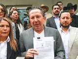 Edgar Garza Ancira, presidente de 'Que siga la democracia'.