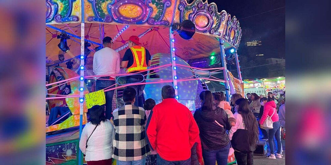 El hecho ocurrió en una feria en la romería de Buenavista en la alcaldía Cuauhtémoc, Ciudad de México