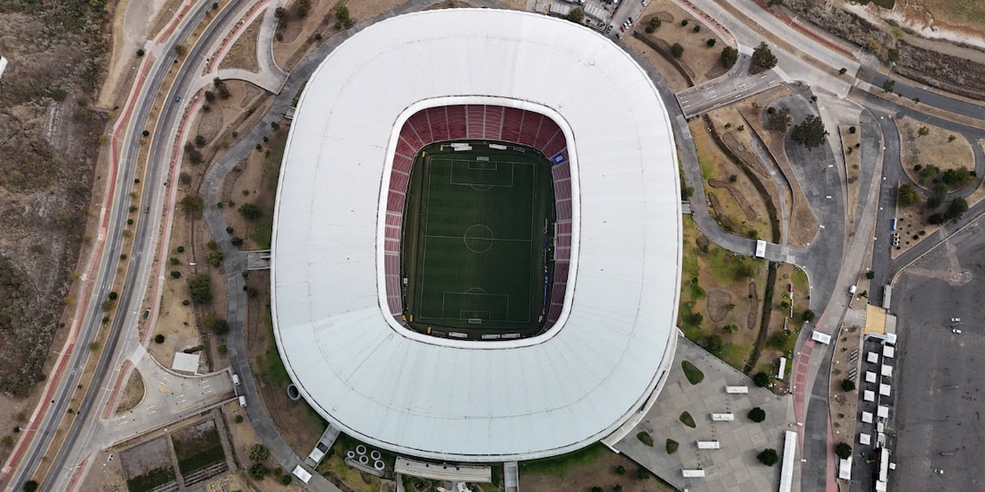 El Estadio AKRON de Guadalajara es una de las sedes de México durante el Mundial 2026.