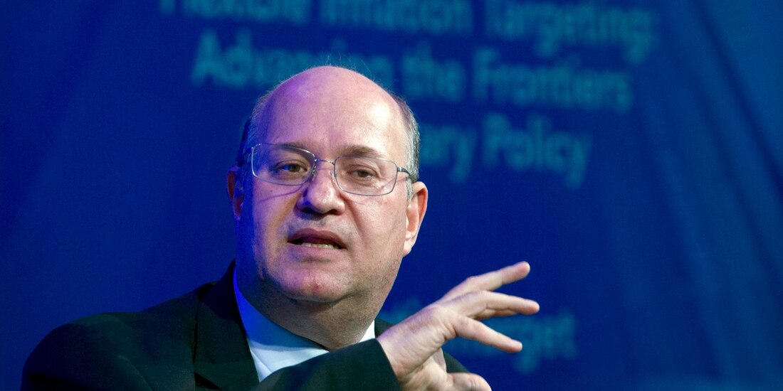 El brasileño Ilan Goldfajn habla el 18 de abril del 2018 en Washington en una reunión del Banco Mundial y el Fondo Monetario Internacional.