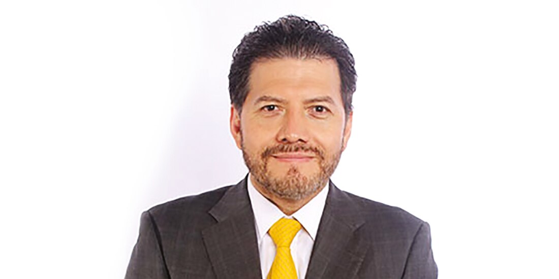 El diputado del PRD, Víctor Hugo Lobo, en imagen difundida en sus redes sociales, ayer.