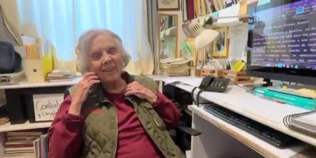 Elena Poniatowska desmiente rumor sobre su muerte