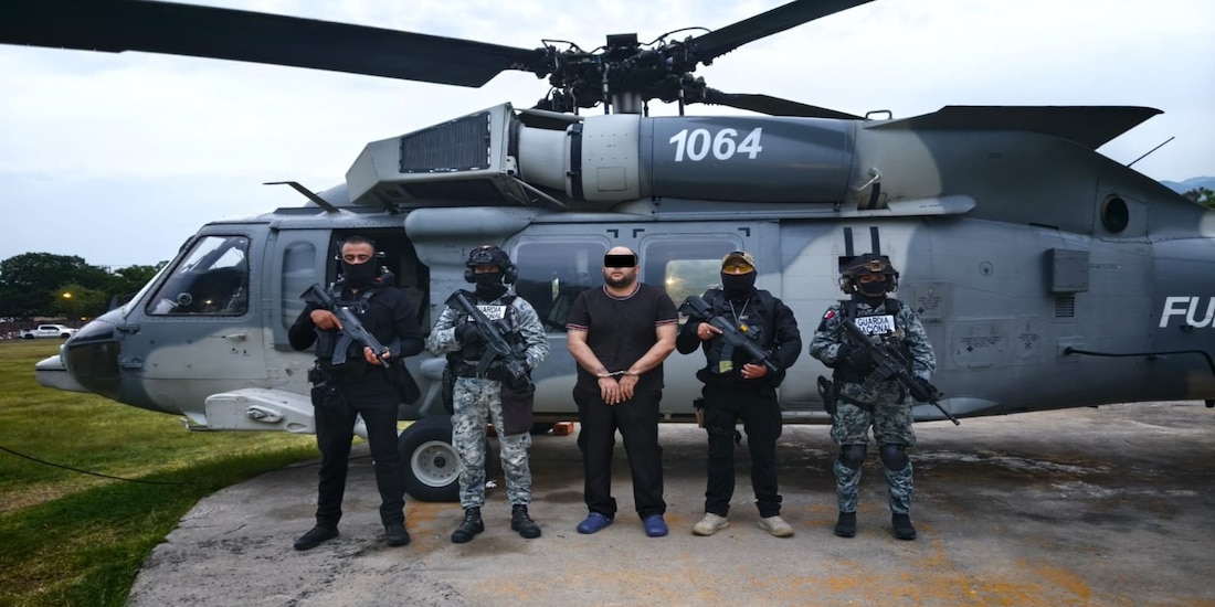 Capturan a “El Kamoni” y lo trasladan a CDMX
