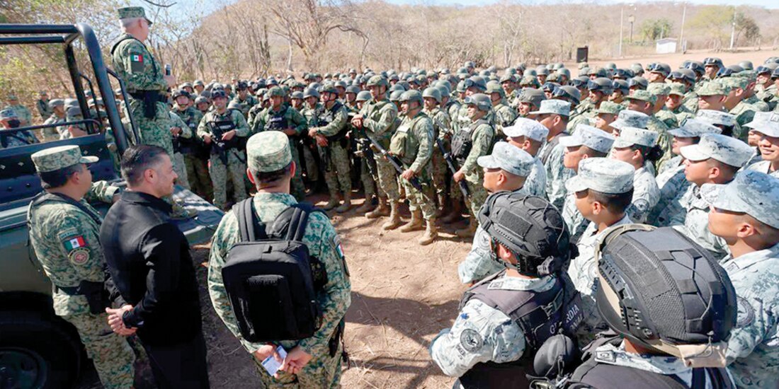 Omar García Harfuch y Ricardo Trevilla Trejo supervisan seguridad en Sinaloa