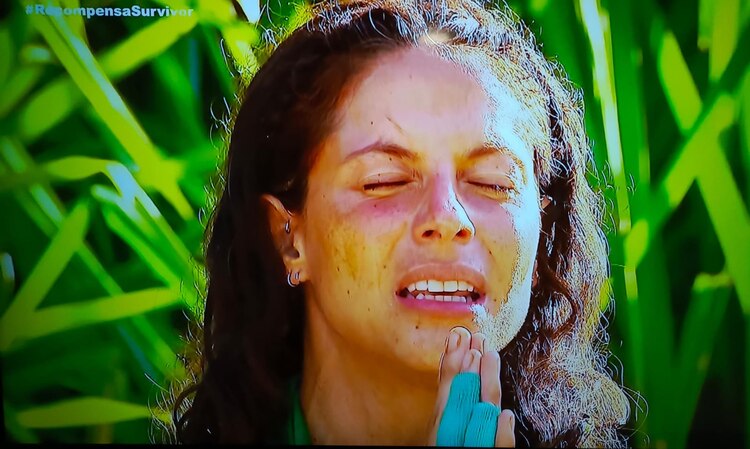 Andrea de Survivor México llora tras perder la recompensa