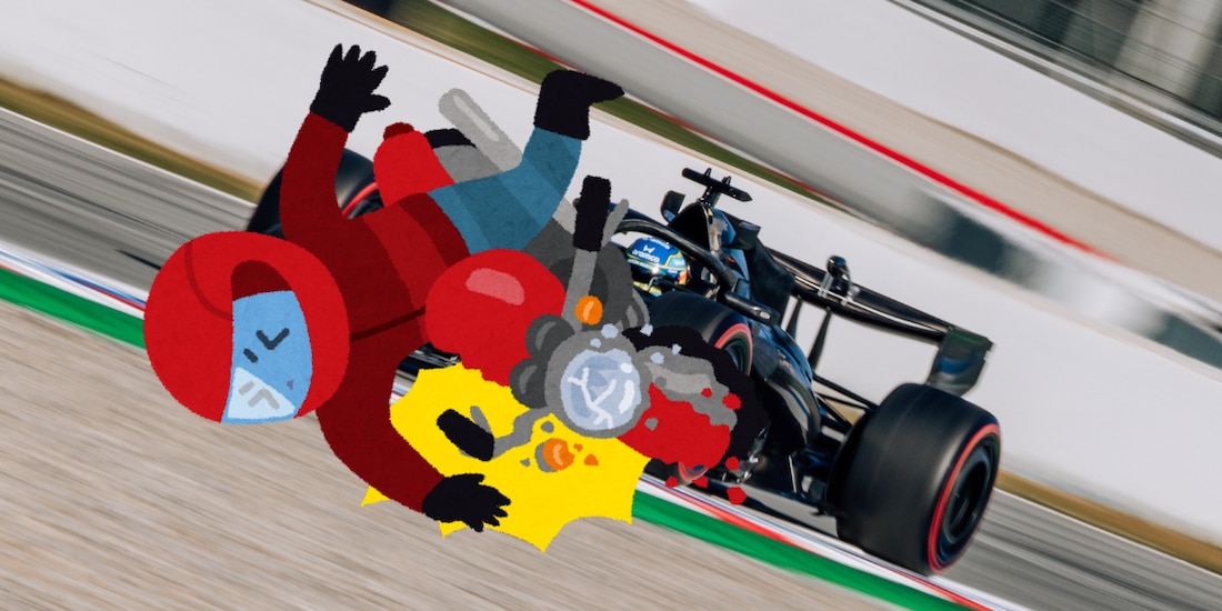 Un piloto de F1 sufrió un accidente automovilístico previo a la segunda tanda de pruebas de pretemporada.