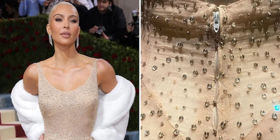 ¿Cuánto le costará a Kim Kardashian pagar los daños que le hizo al vestido de Marilyn Monroe?