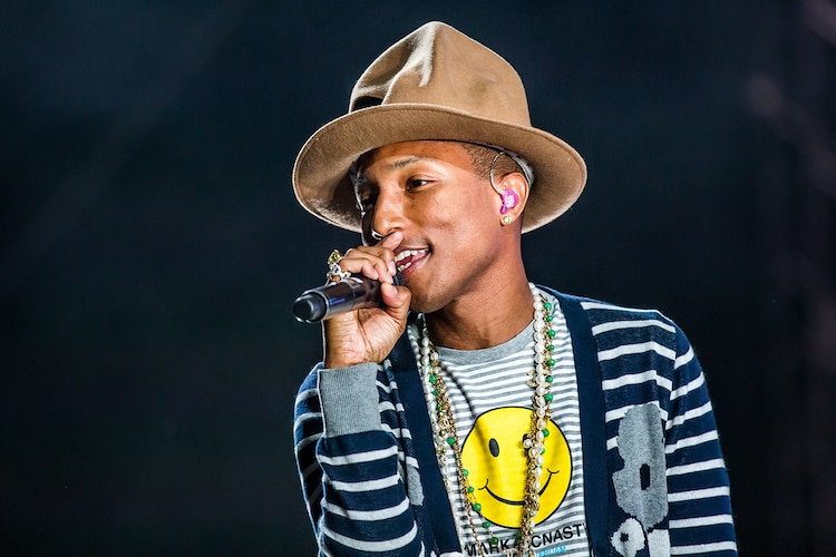 El cantante y productor Pharrell Williams.